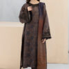 Dark Mocha Floral Premium 3 Piece Dres