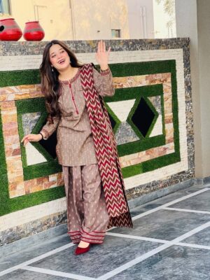 Afsana Farshi ✨ – Eid Exclusive 3 Piece Set