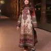 Deep Maroon Lahori Cotton 3-Piece Suite with Elegant Embroidery