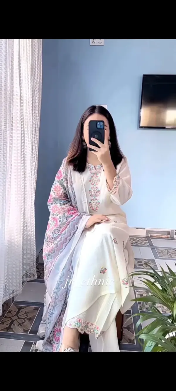 media_69e8bc0197a4c Luxury Chiffon Embroidered 3-Piece Set with Digital Print Orna