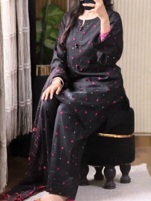 ayesha-b-3pcs-meerub-1255542238 Midnight Heart Embroidery Dress